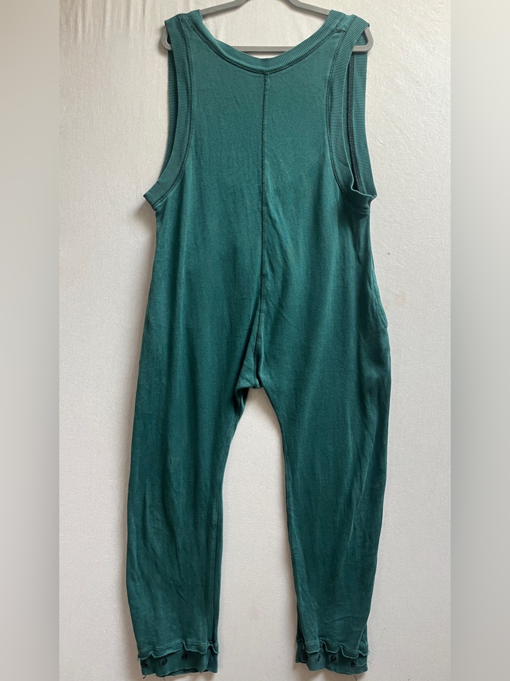 Free People FP Movement Hot Shot Oversized Onesie Jumpsuit Green XS